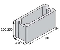 BEST ZTRACENÉ BEDNĚNÍ 20 výška 250mm, přírodní v.250/š.200/d.500 BEST ZTRACENÉ BEDNĚNÍ 20 výška 250mm, přírodní v.250/š.200/d.500